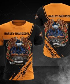 Harley Davidson T-Shirt Design 3D Full Printed Sizes S - 5XL - NAMA132
