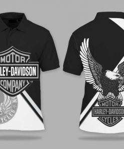Harley Davidson Polo Design 3D Full Printed Sizes S - 5XL NABB137