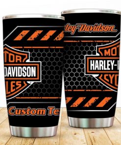 Harley Davidson Custom Name Stainless Steel 20 Oz Tumbler- NAMA224