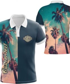 Harley Davidson Custom Name Polo Design 3D Full Printed Sizes S - 5XL NAMA248F
