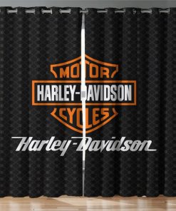 Harley Davidson Curtain Design 3D Full Printed NABB371