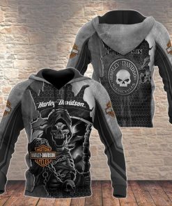 Harley Davidson Hoodie Design 3D Full Printed Sizes S - 5XL - NAOA256
