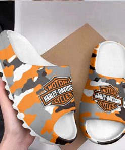 Harley Davidson Motorcycle Yeezy Slippers Shoes NAMA172