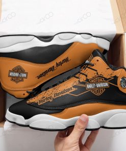 Harley Davidson Motorcycle Black Air Jordan 13 - NML267