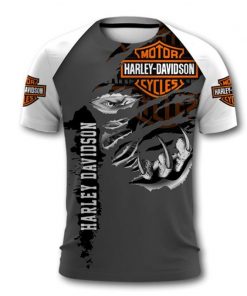 Harley Davidson T-Shirt Design 3D Full Printed Sizes S - 5XL - NAMA113
