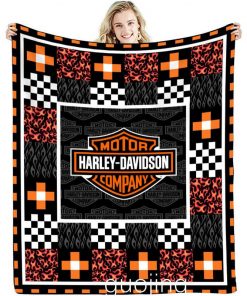 Harley Davidson Motorcycle Blanket NAMA500