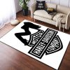 Harley Davidson Motorcycle Rug Home Floor Decor NAMA21
