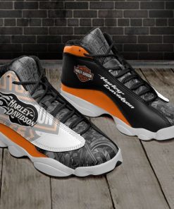 Harley Davidson Motorcycle Black Air Jordan 13 - NMAP302