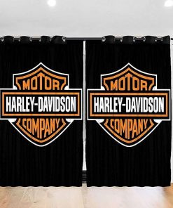 Harley Davidson Curtain Design 3D Full Printed NABB363