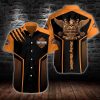Harley Davidson Button Shirt Design 3D Full Printed Sizes S - 5XL NABC88