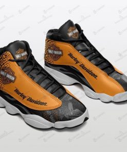 Harley Davidson Motorcycle Black Air Jordan 13 - NMAP316