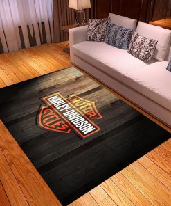 Harley Davidson Motorcycle Rug Home Floor Decor NABD192