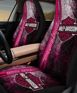 Harley Davidson Custom Name Car Seat Covers - NABC09