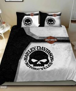 Harley Davidson Bedding Set Cover Design 3D - NABB143