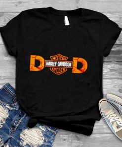 Harley Davidson Dad Motor Cycles T-shirt Design 2D Full Printed Sizes S - 5XL - NAQA548