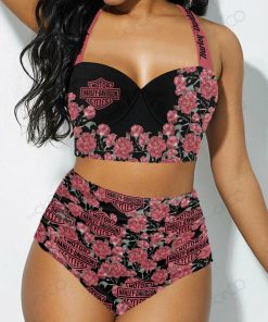Harley Davidson Motorcycle Sexy Bikini Swimsuit NALA277