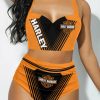 Harley Davidson Motorcycle Sexy Bikini Swimsuit NALA297