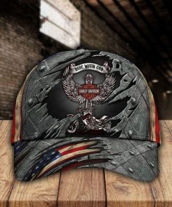 Harley Davidson Ride With God Classic Cap NAOA76