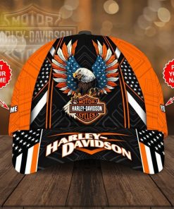 Harley Davidson Motorcycle Custom Name Classic Cap NAOA51