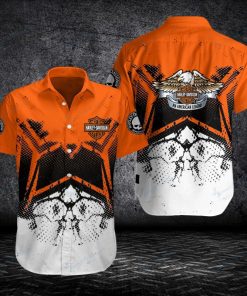 Harley Davidson Button Shirt Design 3D Full Printed Sizes S - 5XL NASA371