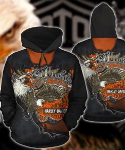 Harley Davidson Hoodie Design 3D Full Printed Sizes S - 5XL - NAOA270