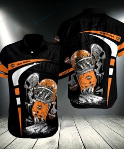 Harley Davidson Button Shirt Design 3D Full Printed Sizes S - 5XL NASA392