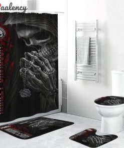 Harley Davidson Motorcycle Bathroom Decor Set NAOA126