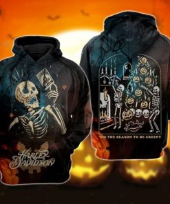 Harley Davidson Hoodie Design 3D Full Printed Sizes S - 5XL - NAOA248