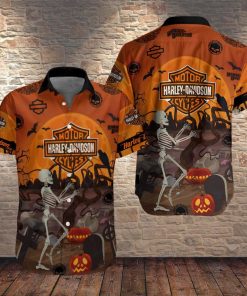Harley Davidson Button Shirt Design 3D Full Printed Sizes S - 5XL NASA388