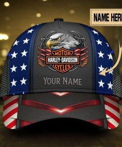Harley Davidson Motorcycle Custom Name Classic Cap NAOA91