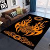 Harley Davidson Motorcycle Rug Home Floor Decor NASA342