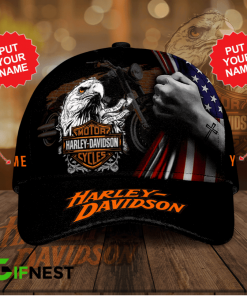 Harley Davidson Custom Name Classic Cap NMAR93