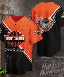 Harley Davidson Baseball Shirt Design 3D Full Printed High Quality - NMAR124