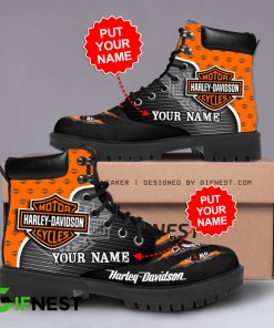 Harley Davidson CUSTOM NAME Classic Boots - NMAR73