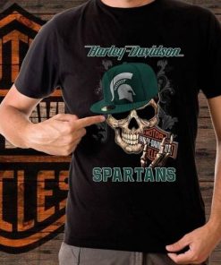 Harley Davidsion Spartans T-shirt Design 2D Full Printed Sizes S - 5XL - NMAR116