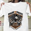 Harley Davidsion Made With Pride T-shirt Design 2D Full Printed Sizes S - 5XL - NMQE179