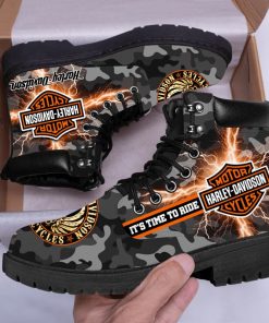 Harley Davidson It's Time To Ride Classic Boots - NMQE160