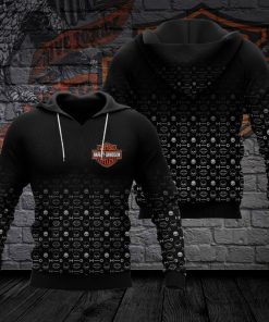Harley Davidson Hoodie Design 3D Full Printed Sizes S - 5XL - NAJA66