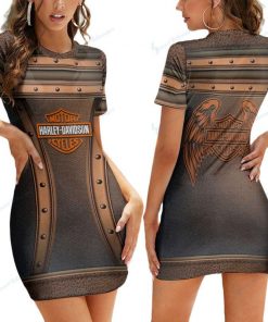 Harley Davidson Casual Dress Design 3D Full Printed Sizes S - 2XL NAJA207