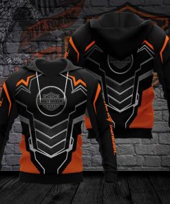 Harley Davidson Hoodie Design 3D Full Printed Sizes S - 5XL - NAJA58