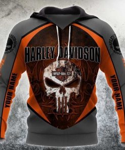 Harley Davidson Custom Name Hoodie Design 3D Full Printed Sizes S - 5XL - NAJA55