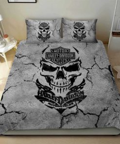 Harley Davidson Bedding Set Cover Design 3D - NAJA77