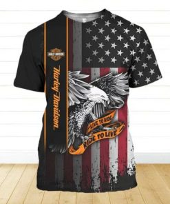 Harley Davidson T-Shirt Design 3D Full Printed Sizes S - 5XL - NANA504