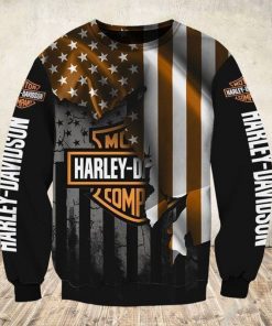 Harley Davidson Sweatshirt Design 3D Full Printed Sizes S - 5XL - NAXA333G