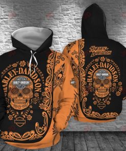 Harley Davidson Hoodie Design 3D Full Printed Sizes S - 5XL - NANA423