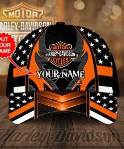 Harley Davidson Motorcycle Custom Name Classic Cap NANA57