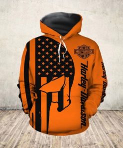 Harley Davidson Hoodie Design 3D Full Printed Sizes S - 5XL - NANA22