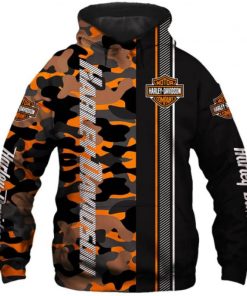 Harley Davidson Hoodie Design 3D Full Printed Sizes S - 5XL - NANA23