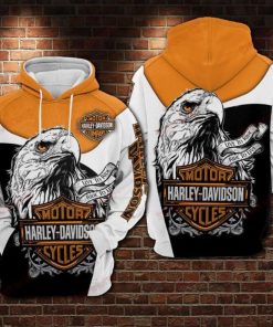 Harley Davidson Hoodie Design 3D Full Printed Sizes S - 5XL - NANA35