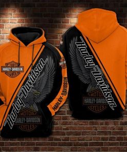Harley Davidson Hoodie Design 3D Full Printed Sizes S - 5XL - NANA33
